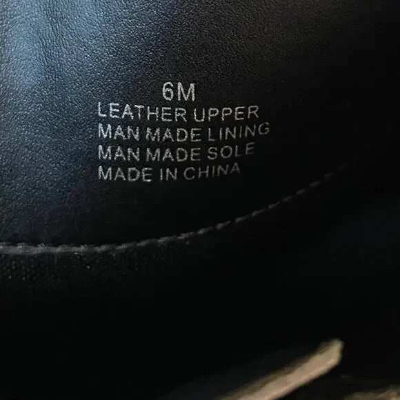 6 Gianni Bini Lennoxe Snake Print Leather Tall Boots White Women’s NWT - Picture 8 of 8